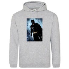Hoodie with Print The Dark Knight Batman Cute Hero Print - 2XL grey