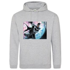 Hoodie with Print The Dark Knight Batman Art Print - 2XL grey