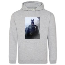 Hoodie with Print The Dark Knight Batman Hero Cute Print - 2XL grey