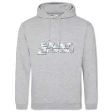 Худі з принтом Форсаж Логотип - 2XL сірий