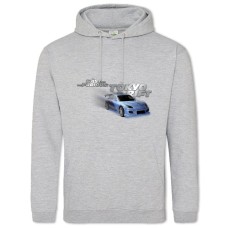 Худі з принтом Форсаж Синя Машина - 2XL сірий