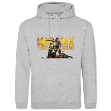 Худи с принтом Безумный Макс Главные Герои - 2XL серый