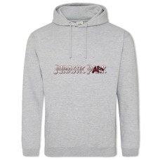 Худі з принтом Парк Юрського Періоду Тематика - 2XL сірий