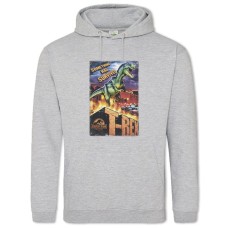 Худі з принтом Парк Юрського Періоду Тірекс - 2XL сірий