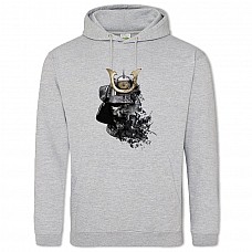 Худи с принтом 47 Ронинов Принт - 2XL серый