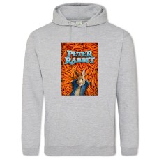 Hoodie with Print Peter Rabbit Print - 2XL grey