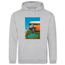 Hoodie with Print Peter Rabbit Theme - 2XL grey