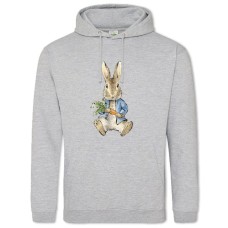 Hoodie with Print Peter Rabbit Hero Cute Print - 2XL grey