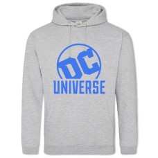 Hoodie with Print Dc Blue Logo - 2XL grey