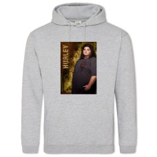 Худи с принтом Остров Лост Харли - 2XL серый