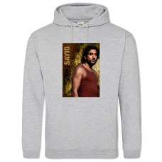 Худи с принтом Остров Лост Саид - 2XL серый