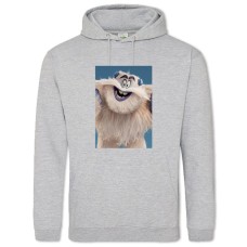 Hoodie with Print Smallfoot Dorgle - 2XL grey