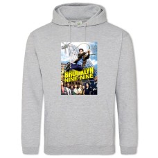 Hoodie with Print Brooklyn Nine-Nine Heroes Print - 2XL grey