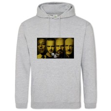 Hoodie with Print Breaking Bad Heroes - 2XL grey
