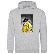 Hoodie with Print Breaking Bad Main Heroes - 2XL grey