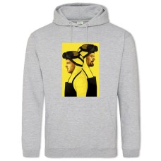 Hoodie with Print Breaking Bad Print Main Heroes - 2XL grey