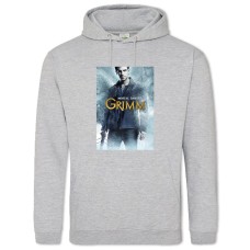 Худи с принтом Гримм Принт - 2XL серый