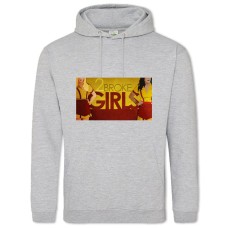 Hoodie with Print 2 Broke Girls Art Edition - 2XL grey