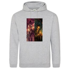 Hoodie with Print Doctor Who Art Edition - 2XL grey