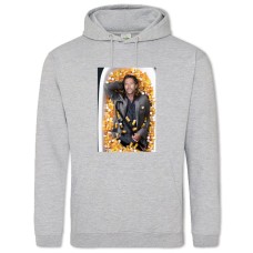 Hoodie with Print House, M.D. Hero - 2XL grey