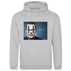 Hoodie with Print House, M.D. Theme Print - 2XL grey