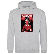 Hoodie with Print Chilling Adventures Of Sabrina Art - 2XL grey