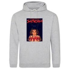 Hoodie with Print Chilling Adventures Of Sabrina Theme - 2XL grey