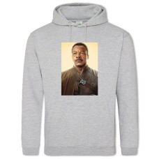 Hoodie with Print The Mandalorian Greef Carga - 2XL grey