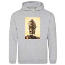 Hoodie with Print The Mandalorian Ig-11 - 2XL grey