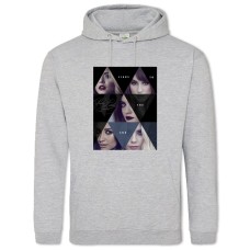 Hoodie with Print Pretty Little Liars Print Girls - 2XL grey