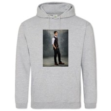 Hoodie with Print Criminal Minds Hero Spencer Reid - 2XL grey