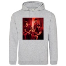 Hoodie with Print True Blood Main Heroes - 2XL grey