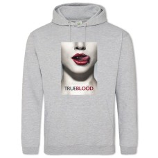 Hoodie with Print True Blood Theme Print - 2XL grey