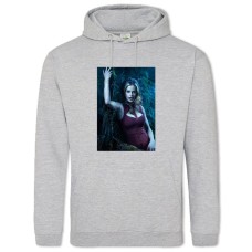 Hoodie with Print True Blood Hero Girl - 2XL grey