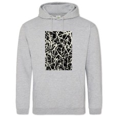 Hoodie with Print True Detective Art - 2XL grey