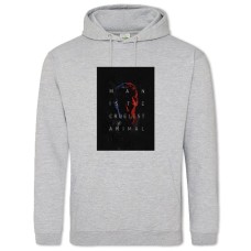 Hoodie with Print True Detective Main Theme - 2XL grey