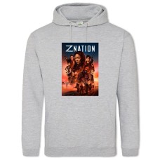 Hoodie with Print Z Nation Main Theme - 2XL grey