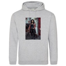 Hoodie with Print Z Nation Roberta Warren - 2XL grey