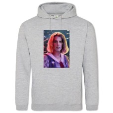 Hoodie with Print Stranger Things Robin Buckley - 2XL grey