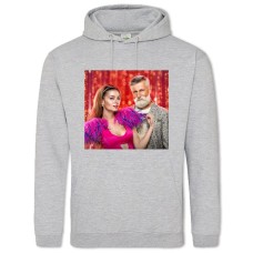 Худі з принтом Папік Головні Герої - 2XL сірий