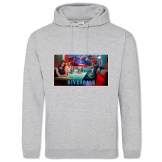 Hoodie with Print Riverdale Characters - 2XL grey
