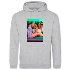 Hoodie with Print Riverdale Girls Theme Print - 2XL grey