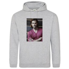 Hoodie with Print Supernatural Sam - 2XL grey