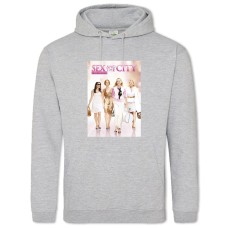 Hoodie with Print Sex And The City Print - 2XL grey