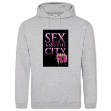 Hoodie with Print Sex And The City Logo Heroes - 2XL grey