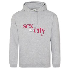 Hoodie with Print Sex And The City Logo - 2XL grey