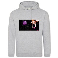 Hoodie with Print Sex And The City Carrie Bradshaw Print - 2XL grey