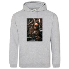 Hoodie with Print The 100 Lexa - 2XL grey