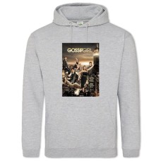 Hoodie with Print Gossip Girl Main Heroes - 2XL grey