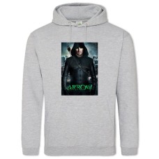 Hoodie with Print Arrow Main Hero - 2XL grey